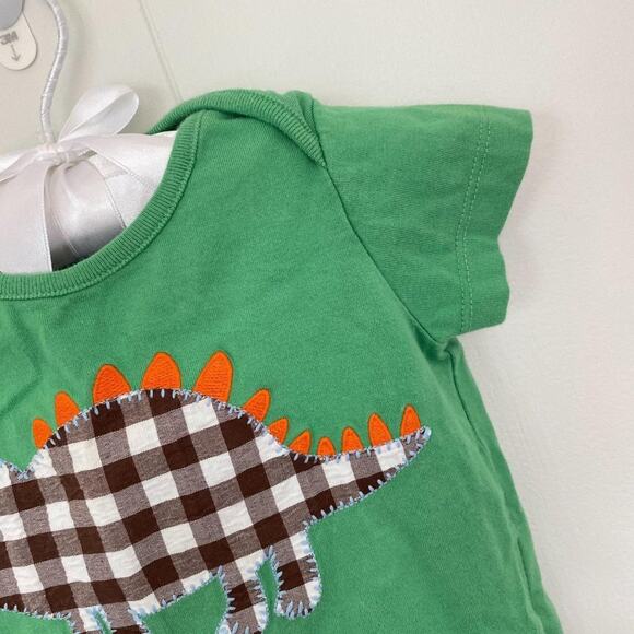 Mini Boden Green Dinosaur Tee 3-6 Months - Picture 2 of 5
